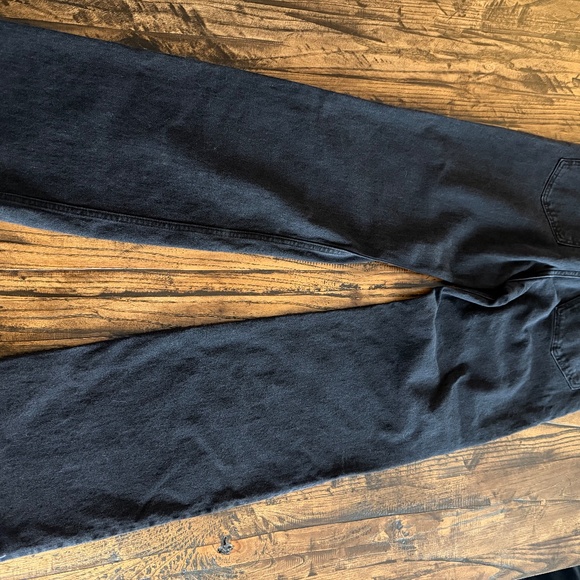Abercrombie & Fitch High Rise 90s Relaxed Jean - Size 26 Black - Picture 3 of 5